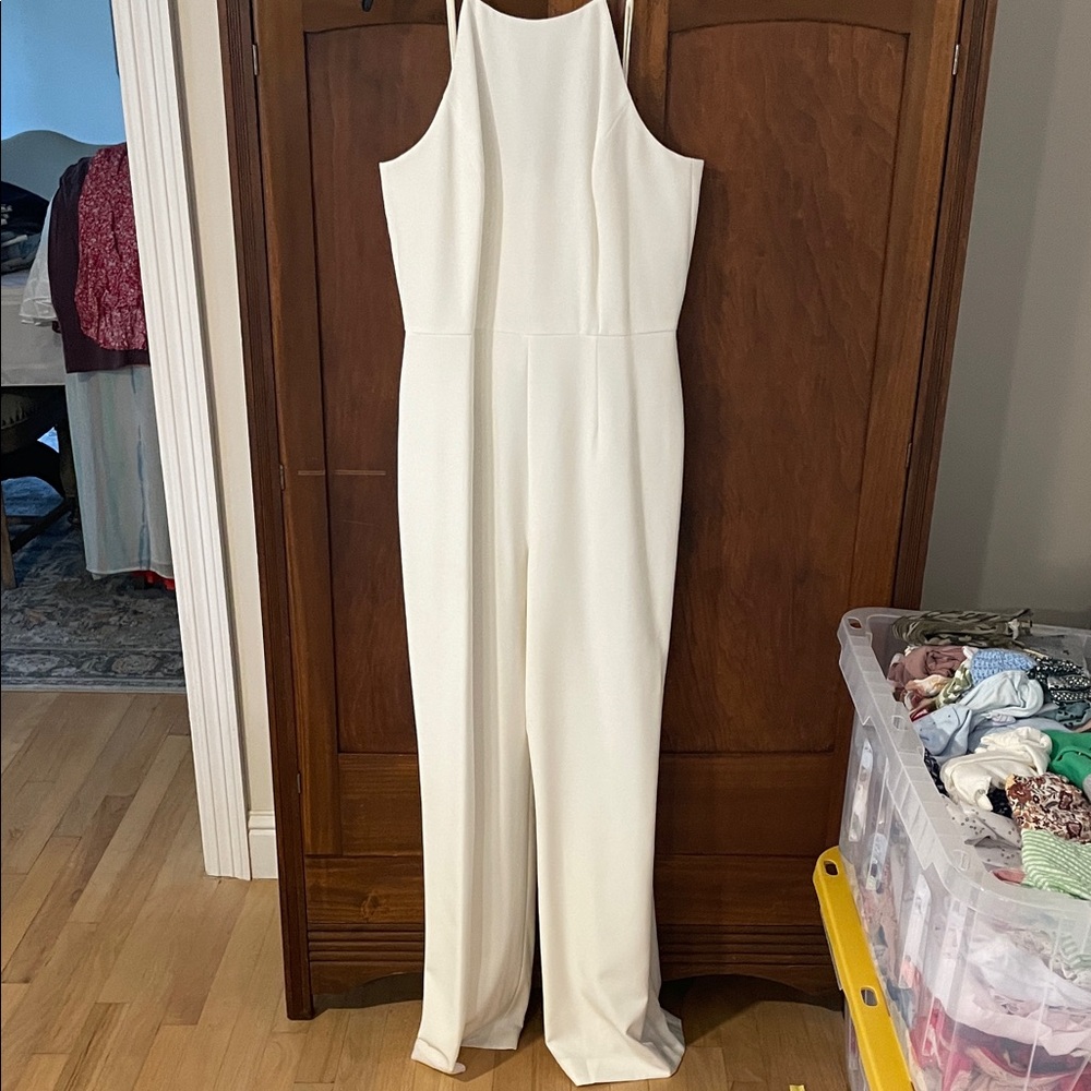 Elegant White Jumpsuit